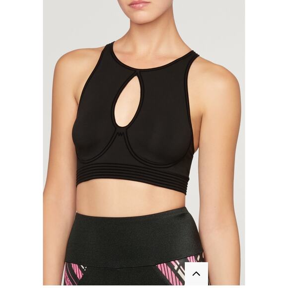 Wolford Alita Sports Bra Black 85B - Picture 1 of 3